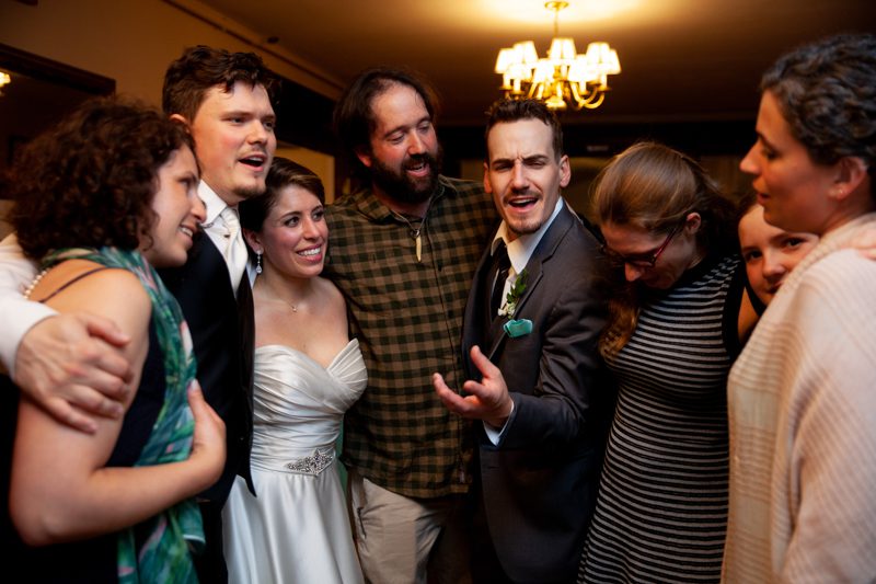 cuban-flair-wedding-bride-and-groom-with-friends-singing